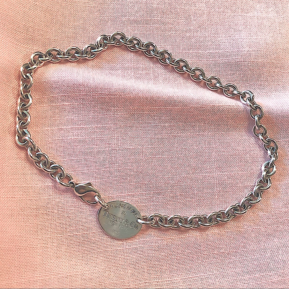 Tiffany’s “Please Return to Tiffany & Co” Sterling Silver Necklace